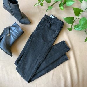 Madewell 9” High Riser Skinny Skinny Black Jean